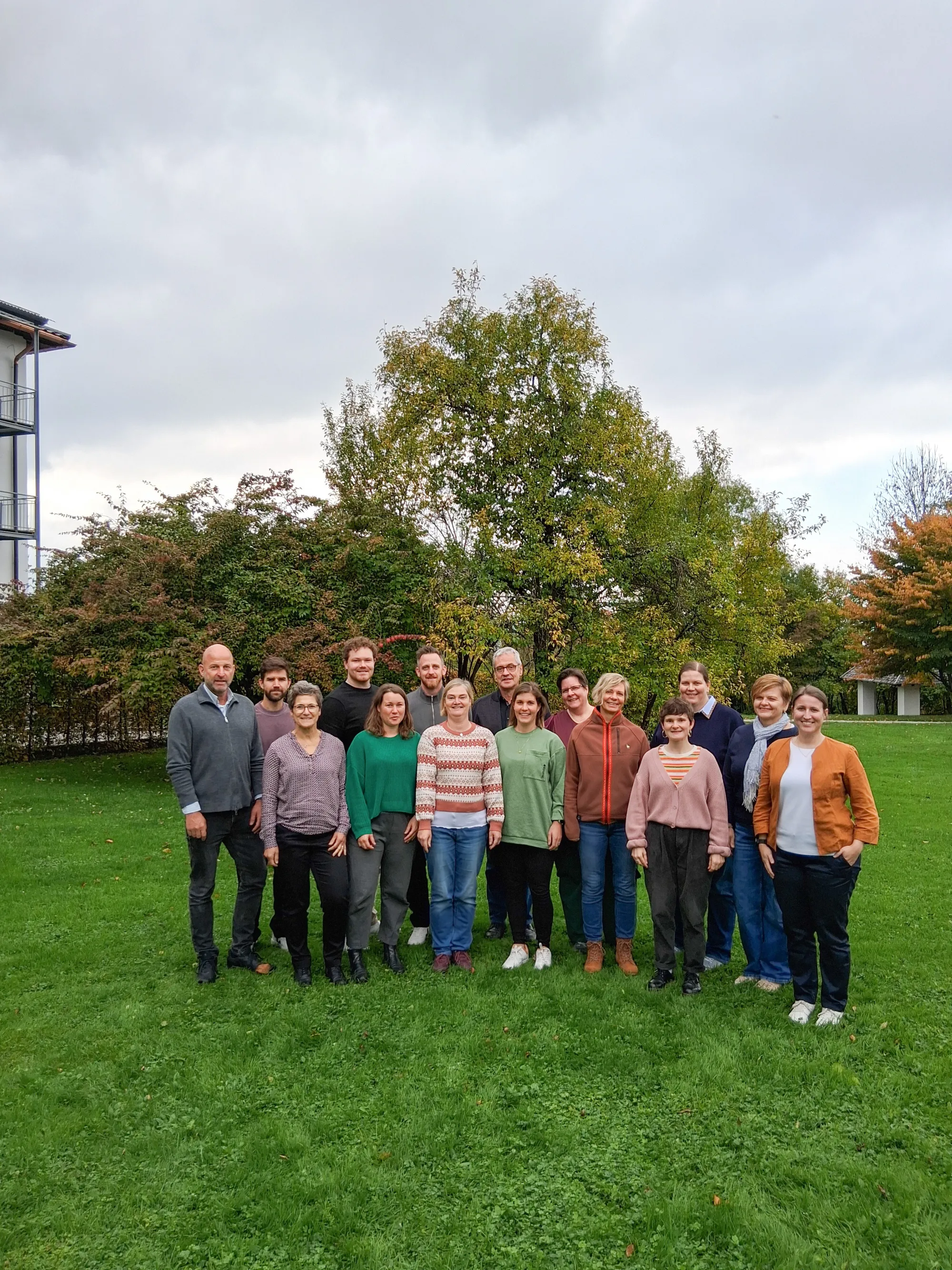 Gruppenfoto von den Teilnehmenden an der Leitungsklausur 2025 in Ohlstadt